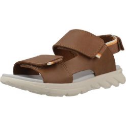 Sandały GEOX J SANDAL AIRADYUM Brązowy. Brązowe sandały Geox, bez wzorów, z syntetyku, sportowe, bez obcasa, bez zapięcia. Za 192.99 zł.