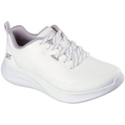 Buty sportowe damskie Skechers Bobs Mode Flex. Białe obuwie sportowe Skechers, trekkingowe. Za 390.00 zł.