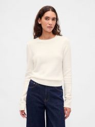 GAP Sweter w kolorze kremowym rozmiar: XXL. Brązowe swetry GAP, xxl, bez wzorów, bez ramiączek. Za 123.25 zł.