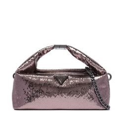 Torebka Guess. Szare torebki klasyczne Guess, z aplikacjami, bez dodatków. Za 544.99 zł.