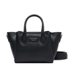 Torebka Emporio Armani. Czarne torebki klasyczne Emporio Armani, bez wzorów, bez dodatków. Za 1,464.00 zł.