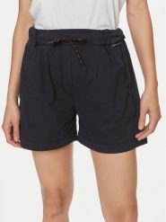Napapijri Szorty materiałowe Aberdeen NP0A4I51 Granatowy Loose Fit. Niebieskie szorty Napapijri, bez wzorów, z bawełny. Za 179.99 zł.