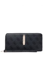 Guess Portfel Yvonne Logo Slg SWSG23 78146 Szary ciemny. Szare portfele Guess, z aplikacjami, ze skóry. Za 294.99 zł.