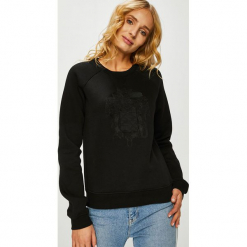 G-Star Raw - Bluza. Czarne bluzy G-Star Raw, s, z aplikacjami, z bawełny, bez kaptura. W wyprzedaży za 239.90 zł.