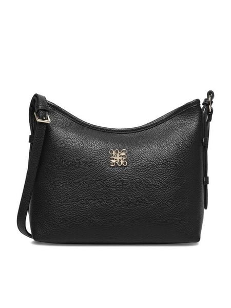 Nine West Torebka CEO-SUBTLE ALLURE-LDA9767 Czarny. Czarne listonoszki Nine West, bez wzorów, ze skóry, bez dodatków. Za 199.99 zł.