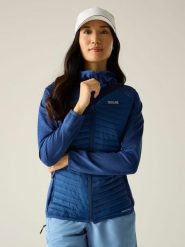 Regatta Kurtka hybrydowa "Andreson Marl" w kolorze granatowym rozmiar: 36. Niebieskie kurtki sportowe Regatta, bez wzorów, bez kaptura, outdoorowe. Za 124.11 zł.