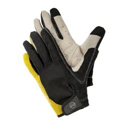 Rękawiczki rowerowe unisex madani długie SLOTH`S PAW. Żółte rękawiczki MADANI, bez wzorów, sportowe. Za 28.99 zł.
