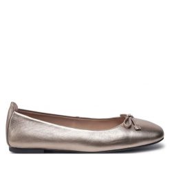Baleriny Unisa. Żółte baleriny Unisa, bez wzorów, bez obcasa. Za 429.99 zł.