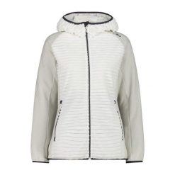 Bluza damska turystyczna CMP 32P1976. Białe bluzy CMP, na zimę, s, bez wzorów, z polaru, bez kaptura. Za 184.99 zł.