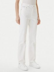 Calvin Klein Jeans Jeansy LV047F712G Écru Straight Fit. Jeansy Calvin Klein Jeans, bez wzorów. Za 409.99 zł.