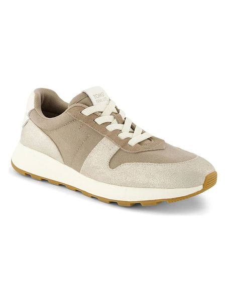 TOMS Sneakersy w kolorze beżowym rozmiar: 39. Brązowe trampki Toms, bez wzorów, z materiału, bez zapięcia. Za 184.95 zł.