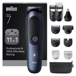 Brązowy trymer do brody/włosów/trymer AllinOne Style Kit AIO7540 (245036). Depilatory Braun. Za 322.99 zł.
