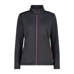 Bluza damska turystyczna CMP 31E1846. Szare bluzy CMP, l, bez wzorów, z materiału, z kapturem. Za 363.55 zł.
