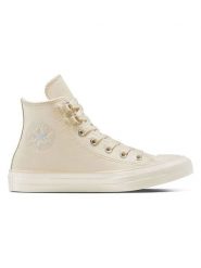 Converse Skórzane sneakersy "Chuck Taylor All Star Hi" w kolorze beżowym rozmiar: 38. Brązowe trampki Converse, bez wzorów, za kostkę, bez zapięcia. Za 234.95 zł.