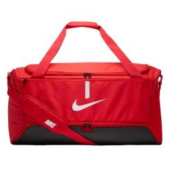 Torba Academy Team Duffle Bag. Niebieskie torby na ramię Nike, bez wzorów, z materiału, na ramię, bez dodatków. Za 237.99 zł.