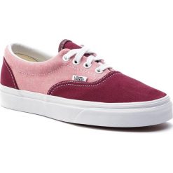 Tenisówki VANS - Era VN0A38FRVLR1 (Chembray) Canvas Port Ro. Czerwone trampki Vans, bez wzorów, z gumy, bez zapięcia. W wyprzedaży za 219.00 zł.