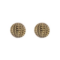 Kolczyki Marc Jacobs. Żółte kolczyki Marc Jacobs, złote. Za 339.99 zł.