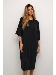 Kaffe Sukienka "Fenia" w kolorze czarnym rozmiar: XL. Czarne swetry Kaffe, xl, bez wzorów, bez ramiączek. Za 96.60 zł.