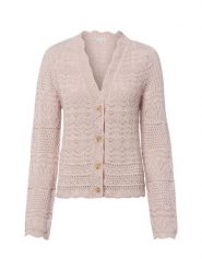 Marie Lund Kardigan Kobiety Bawełna różowy, XXL. Czerwone kardigany Marie Lund, xxl, bez wzorów, z bawełny. Za 179.95 zł.