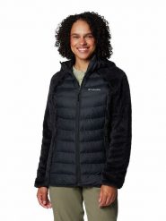 Columbia Kurtka funkcyjna "Powder Lite II Sherpa" w kolorze czarnym rozmiar: XL. Czarne kurtki sportowe Columbia, xl, bez wzorów, bez kaptura, outdoorowe. Za 254.95 zł.