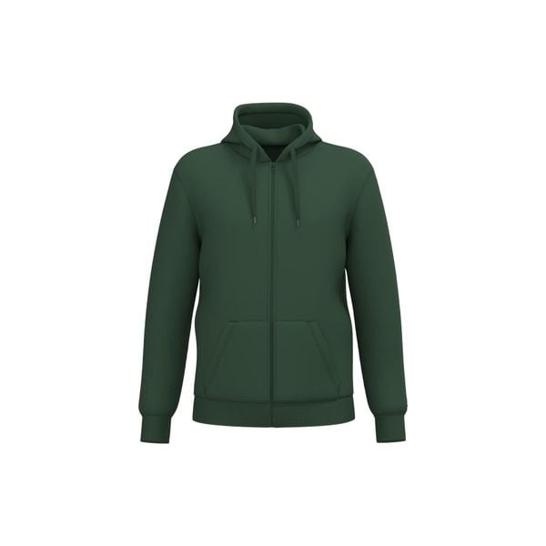 Bluza z kapturem Kariban. Zielone bluzy KARIBAN, xl, bez wzorów, z bawełny, z kapturem. Za 171.50 zł.