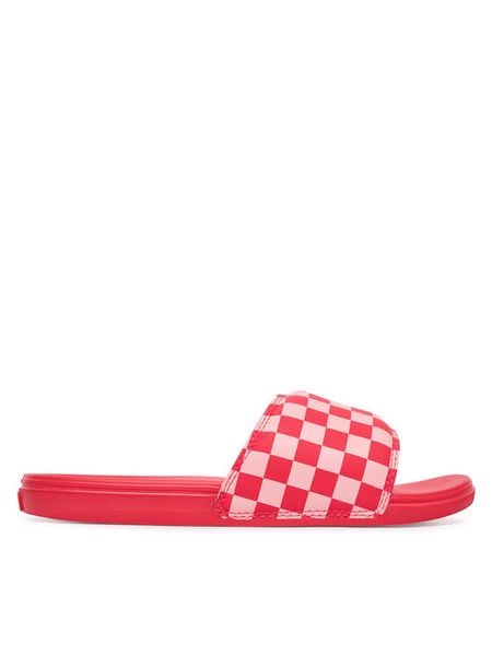 Vans Klapki La Costa Slide-On VN0A5HFEFO91 Czerwony. Czerwone klapki Vans, bez wzorów, z syntetyku, bez obcasa. Za 152.99 zł.