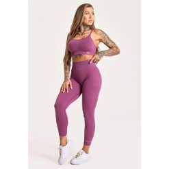 Legginsy fitness damskie Gym Glamour push up 2.0. Niebieskie legginsy GYM GLAMOUR, s, bez wzorów. Za 169.99 zł.