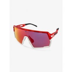 Okulary rowerowe Rudy Project Kelion - multilaser red/crystal red. Czerwone okulary przeciwsłoneczne Rudy Project, bez wzorów, sportowe. Za 739.99 zł.