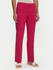 Tatuum Spodnie materiałowe Laurania 2 T2507.144 Różowy Slim Fit. Czerwone spodnie materiałowe Tatuum, bez wzorów, z materiału. Za 399.99 zł.