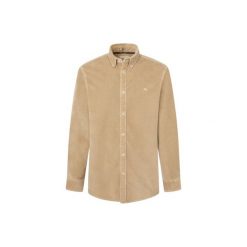 Koszula Pepe Jeans Miller. Brązowe koszule Pepe Jeans, bez wzorów, z jeansu, bez kołnierzyka, bez ramiączek. W wyprzedaży za 209.50 zł.