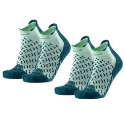 Skarpety trekkingowe kobieta Therm-ic Outdoor UltraCool Ankle Lady zestaw 2 par. Zielone skarpety THERM-IC, bez wzorów, z elastanu. Za 209.00 zł.