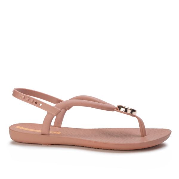 Sandały damskie Ipanema CLASS UNA FEM. Czerwone sandały Ipanema, bez wzorów, z materiału, eleganckie, z otwartym noskiem, bez obcasa, na płaskiej podeszwie, bez zapięcia. Za 79.00 zł.