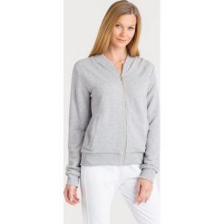 BLUZA Trussardi Jeans. Szare bluzy Trussardi Jeans, l, bez wzorów, z jeansu, bez kaptura. Za 214.50 zł.