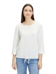 CARTOON Bluza w kolorze białym rozmiar: 36. Białe bluzy Cartoon, bez wzorów, bez kaptura. Za 104.99 zł.