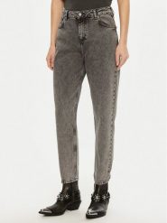 Mustang Jeansy Charlotte 1015989 Szary Mom Fit. Szare jeansy Mustang, bez wzorów. Za 219.99 zł.