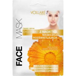 Vollare Vollare maska do twarzy rozświetlająca Nagietek 2x5ml. Maseczki marki Vollare. Za 1.76 zł.