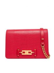 Elisabetta Franchi Torebka BS-09A-66E2-V300 Czerwony. Czerwone listonoszki Elisabetta Franchi, bez wzorów, ze skóry, bez dodatków. Za 1,289.00 zł.