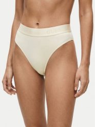 Guess Figi brazylijskie O6GE04 KE831 Biały. Białe figi Guess, xs, z aplikacjami. Za 89.99 zł.