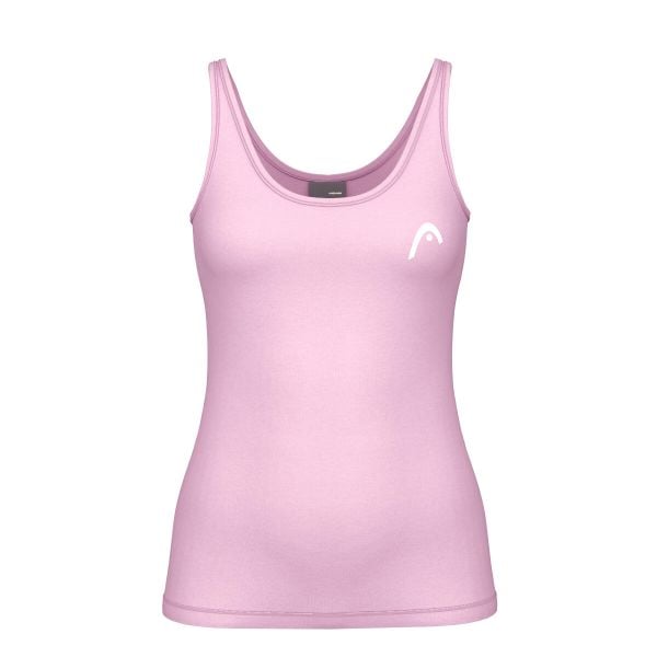 Damski tank top Head Spirit II. Czerwone topy Head, bez wzorów, bez kołnierzyka, bez ramiączek. W wyprzedaży za 189.00 zł.