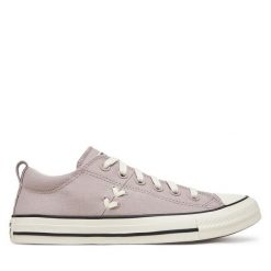 Trampki Converse. Fioletowe trampki Converse, bez wzorów, bez zapięcia. Za 179.99 zł.