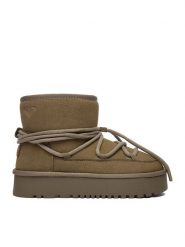Roxy Śniegowce CEO-HDR2503-3 Khaki. Brązowe trapery i śniegowce Roxy, z materiału. Za 249.99 zł.