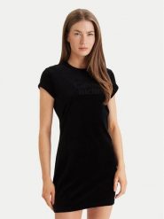 Calvin Klein Sukienka codzienna Calvin Klein-Lv047E223G Ub1 LV047E223G Czarny Slim Fit. Czarne sukienki Calvin Klein, na co dzień, xs, bez wzorów, z bawełny, bez kołnierzyka, bez ramiączek, proste. Za 329.99 zł.