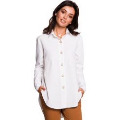 Koszula w kolorze kremowym. Białe koszule Be Wear, l, bez wzorów, bez kołnierzyka, bez ramiączek. Za 139.95 zł.