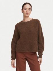 Marella Sweter Giunco 2623366322 Brązowy Loose Fit. Brązowe swetry Marella, m, bez wzorów, z syntetyku, bez ramiączek. Za 939.99 zł.