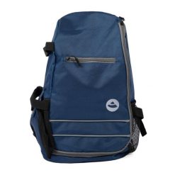 Plecak na matę do jogi Bodhi Trikonasana. Niebieskie plecaki BODHI, bez wzorów. W wyprzedaży za 99.90 zł.