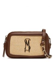 Steve Madden Torebka Bmarvis SM13001088 Beżowy. Brązowe listonoszki Steve Madden, bez wzorów, ze skóry, bez dodatków. Za 329.99 zł.
