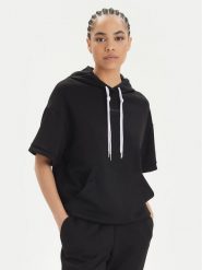 Armani Exchange Bluza 3DYM77 YJEPZ 1200 Czarny Relaxed Fit. Czarne bluzy Armani Exchange, m, bez wzorów, z syntetyku, bez kaptura. Za 309.99 zł.