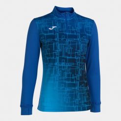 Bluza do biegania damska Joma Elite VIII. Niebieskie bluzy Joma, xl, bez wzorów, bez kaptura. Za 120.45 zł.