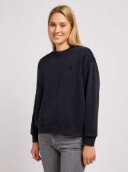 LEE DAMSKA BLUZA LEE CREW SWS UNIONALL BLK 112350241. Bluzy Lee, s, bez wzorów, bez kaptura. Za 199.99 zł.