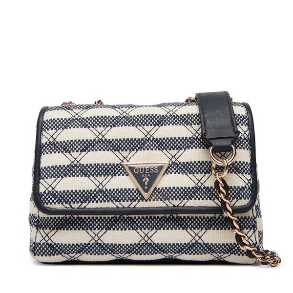 Torebka Guess. Niebieskie listonoszki Guess, z aplikacjami, bez dodatków. Za 329.99 zł.